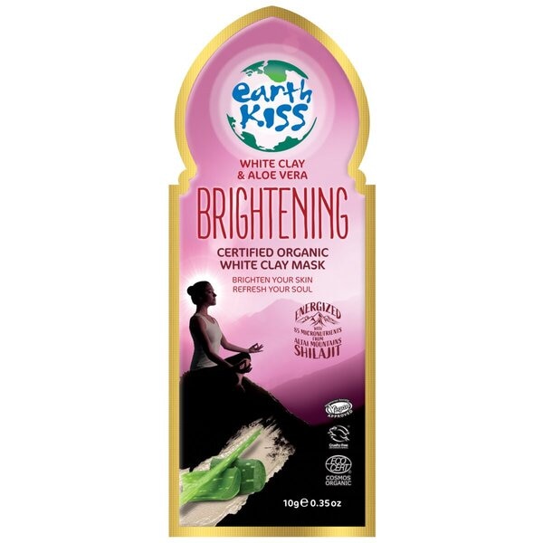 Earth Kiss Brightening White Clay & Aloe Vera Clay Masks