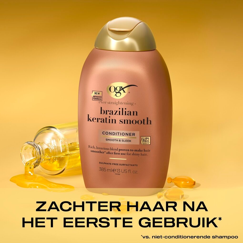 OGX Brazilian Keratin Smooth & Sleek Conditioner