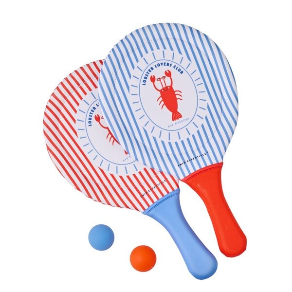 Swim Essentials Neopreen Kreeft Beachtennis Set