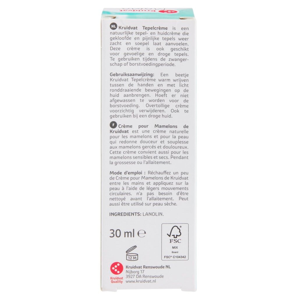 Kruidvat Mama Care Tepelcrème