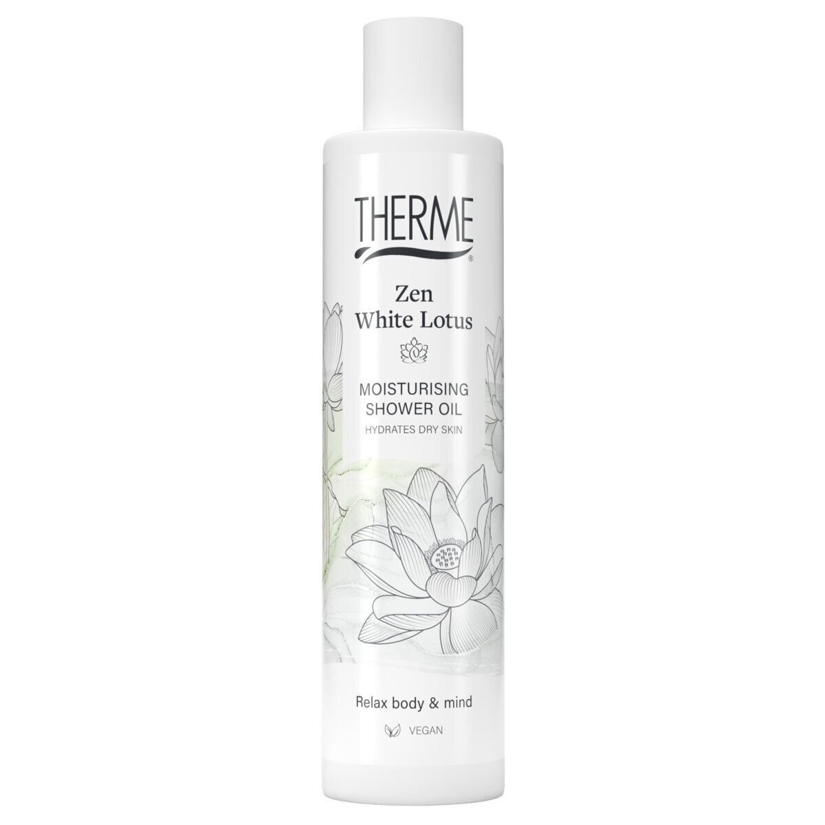 Afbeelding van Therme Zen White Lotus Shower Oil - 250ml