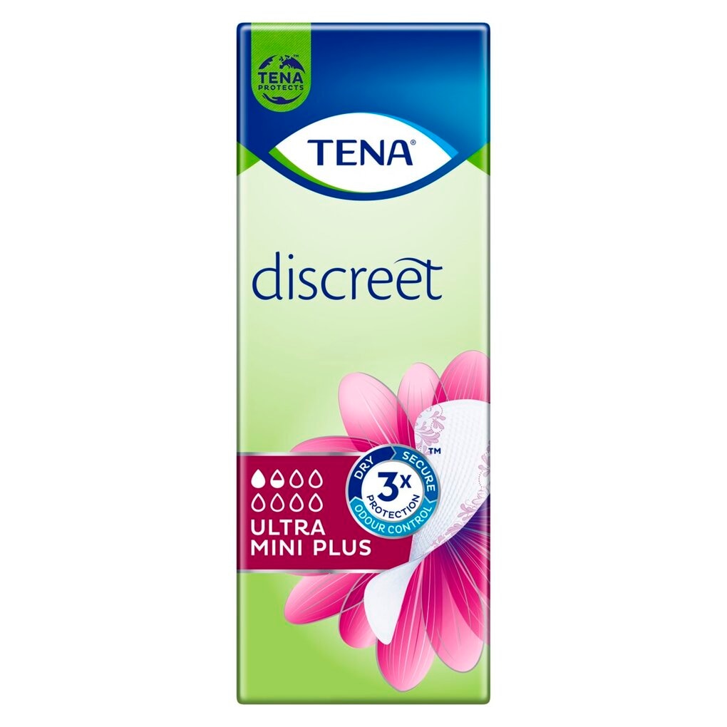 Tena Lady Discreet Ultra Mini Plus Inlegkruisjes