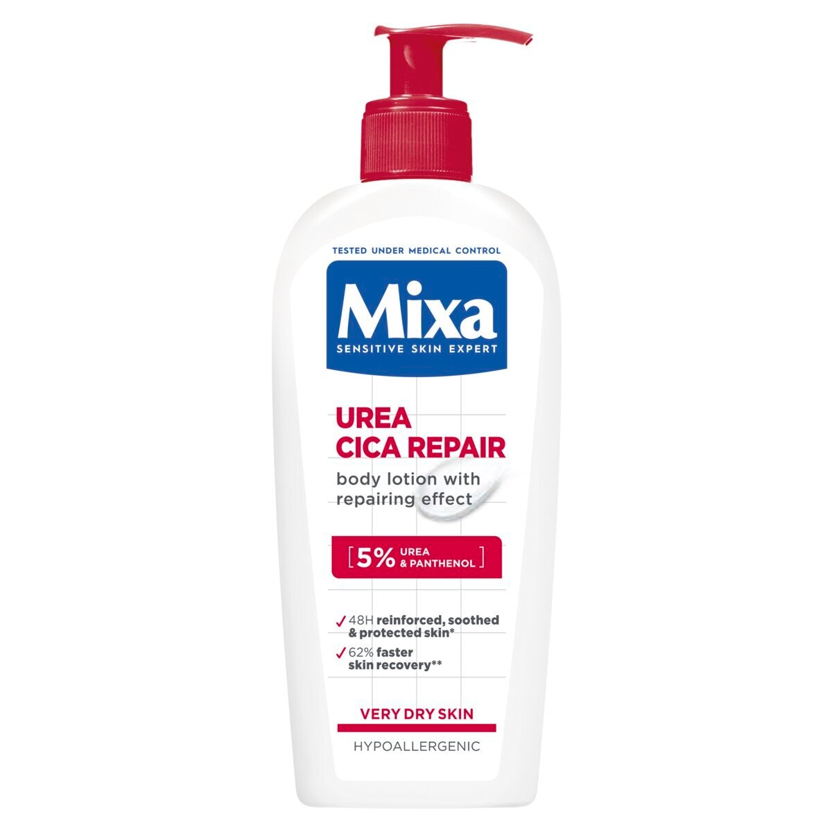 Afbeelding van Mixa Urea Cica Repair herstelondersteunende bodylotion - 250 ml