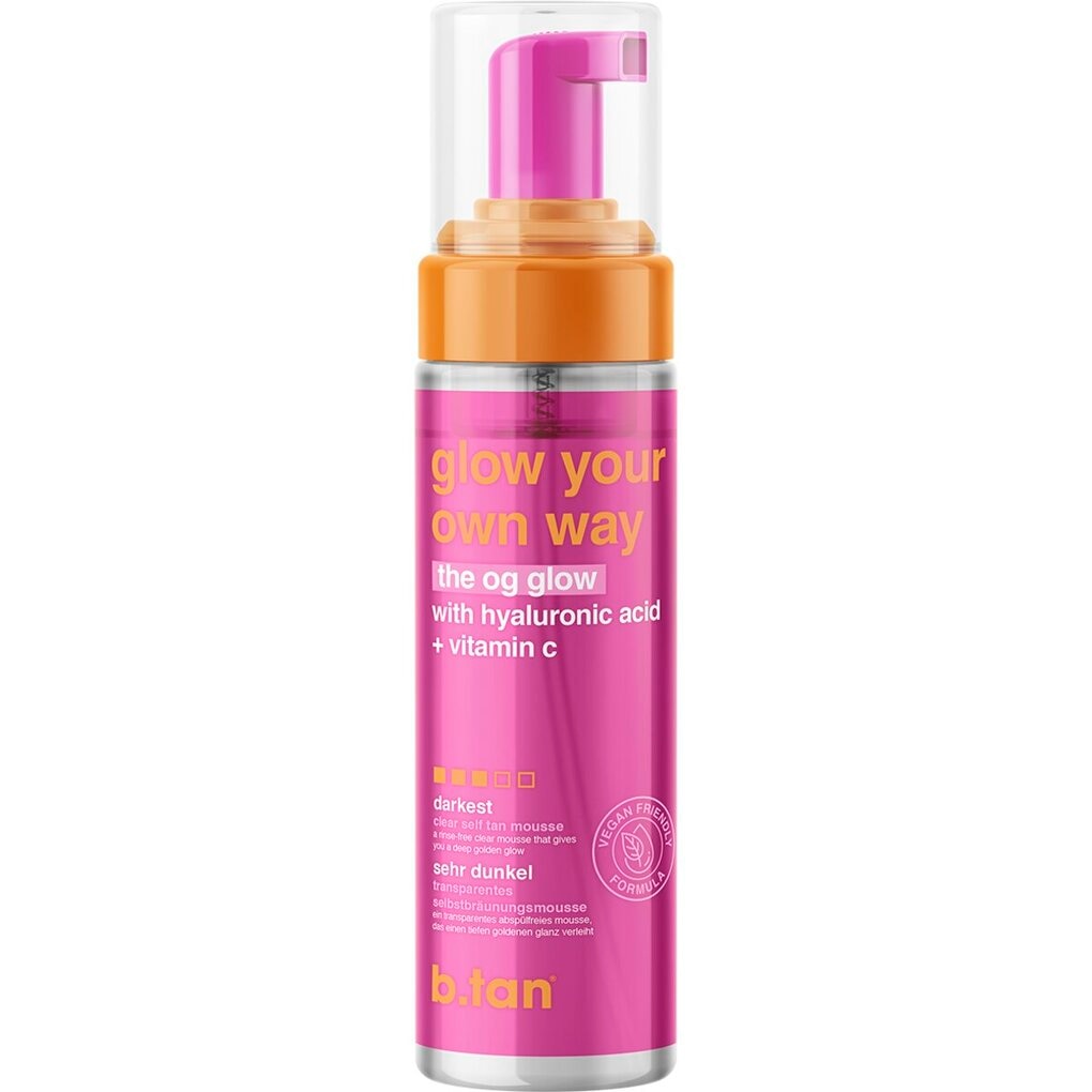 B.Tan Glow Your Own Way Selftan Mousse