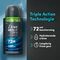 Dove Men+Care Advanced Clean Comfort Compressed Antitranspirant Deodorant Spray