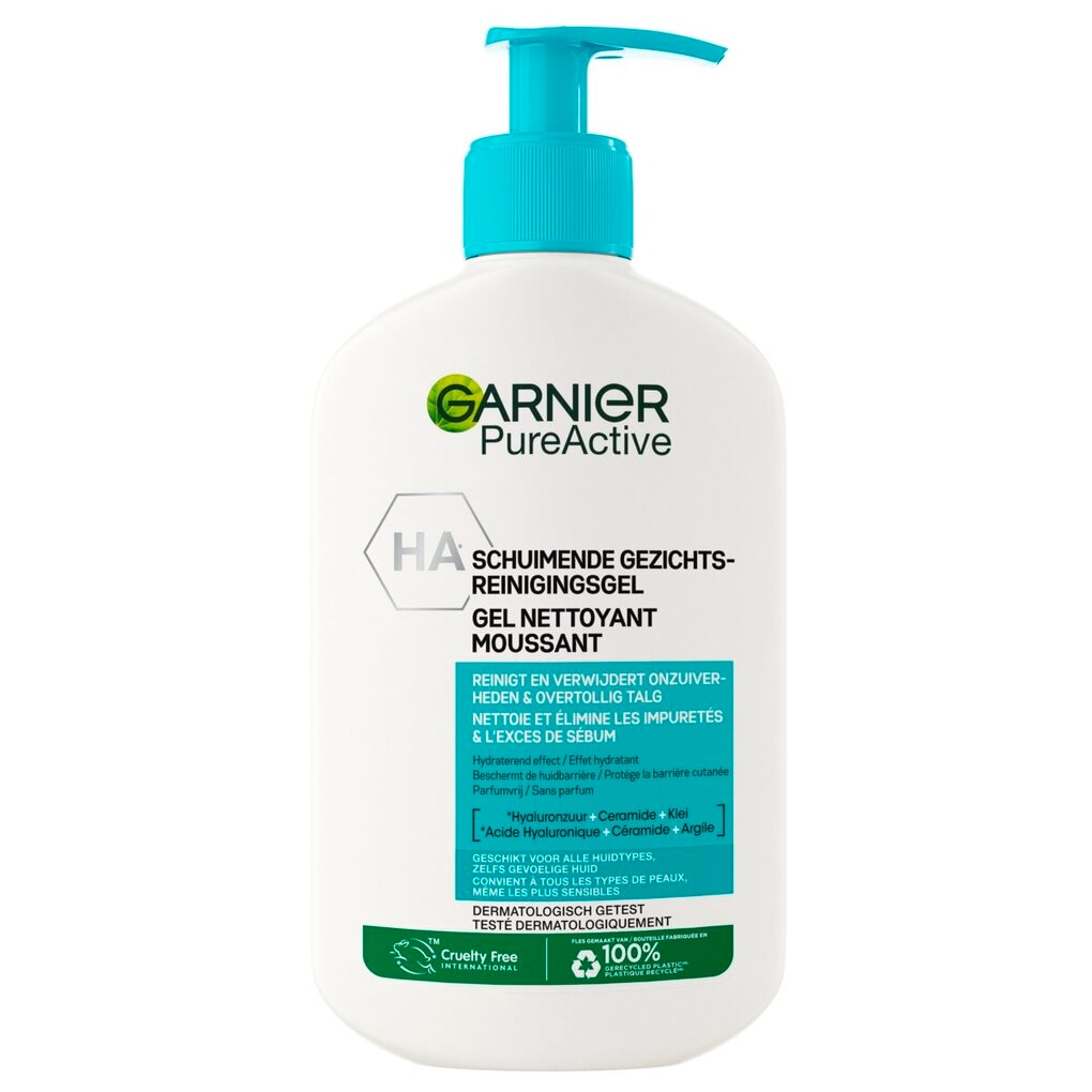 Garnier Pure Active Schuimende Gezichtsreinigingsgel Garnier Pure Active Schuimende Gezichtsreinigingsgel