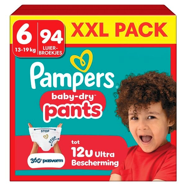 Pampers Baby-Dry Pants Maat 6 Luierbroekjes