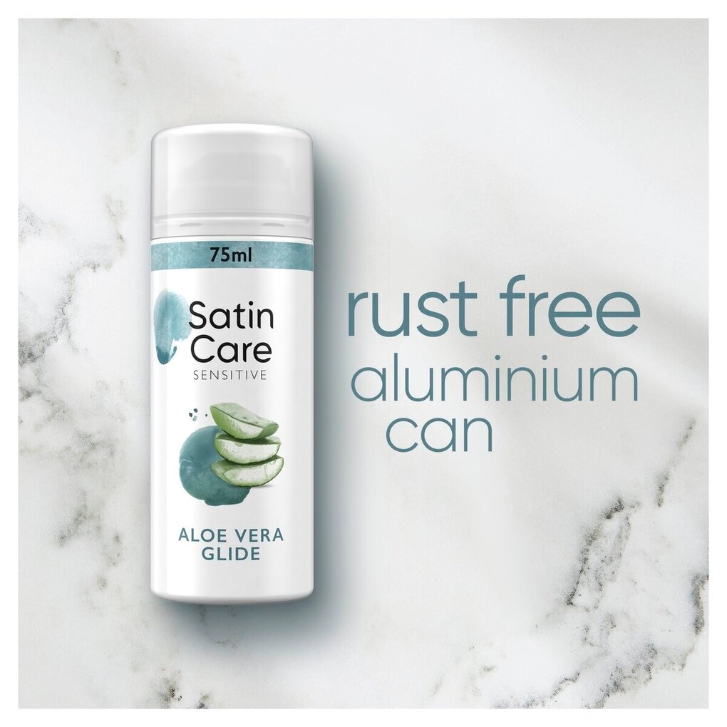 Satin Care Scheergel voor de Gevoelige Huid