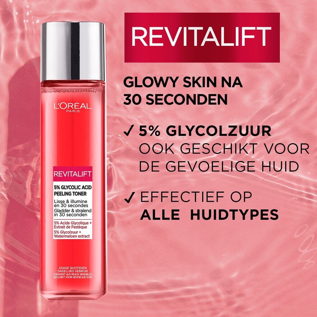 L’Oreal Paris Revitalift 5% Glycolic Acid Peeling Toner