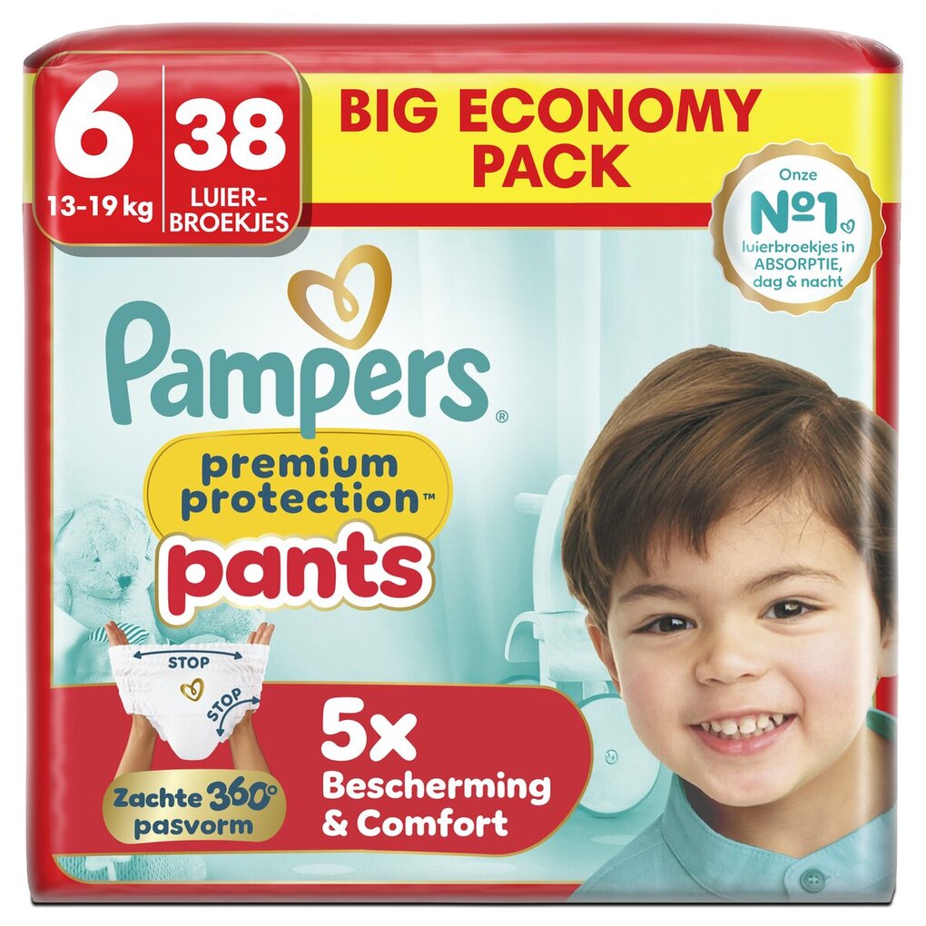 Pampers Premium Protection Pants Maat 6 Luierbroekjes