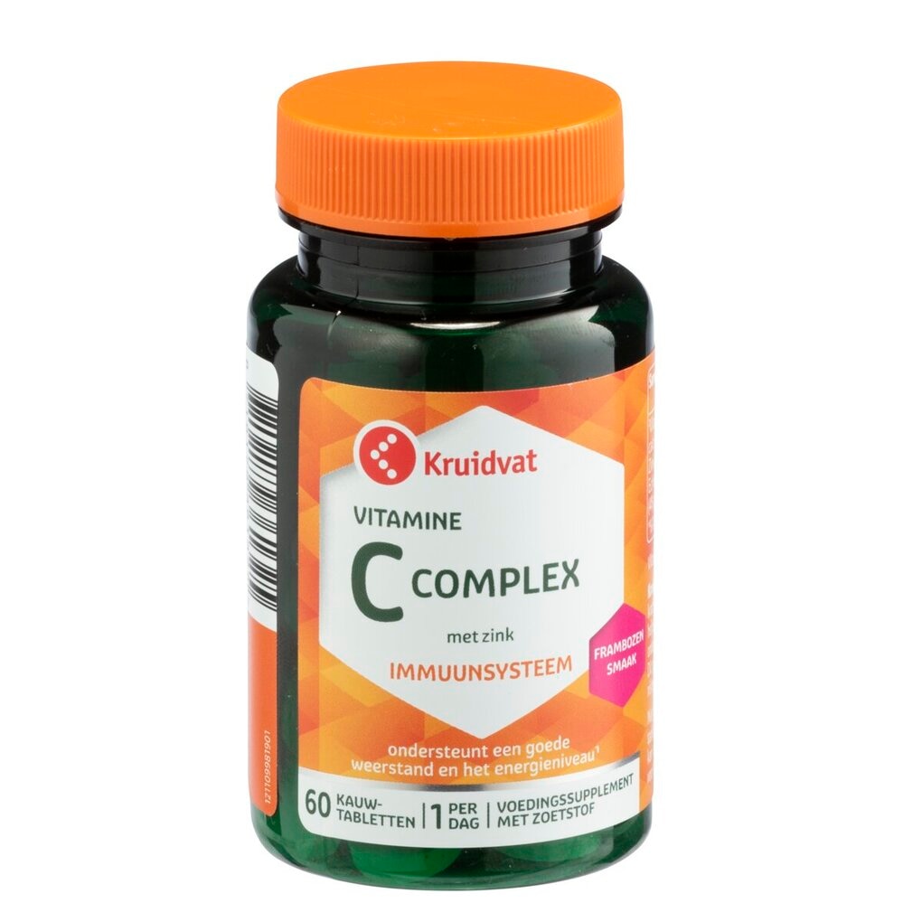 Kruidvat Vitamine C Complex met Zink Kauwtabletten
