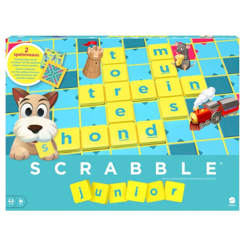 Mattel Scrabble Junior Spel Mattel Scrabble Junior Spel