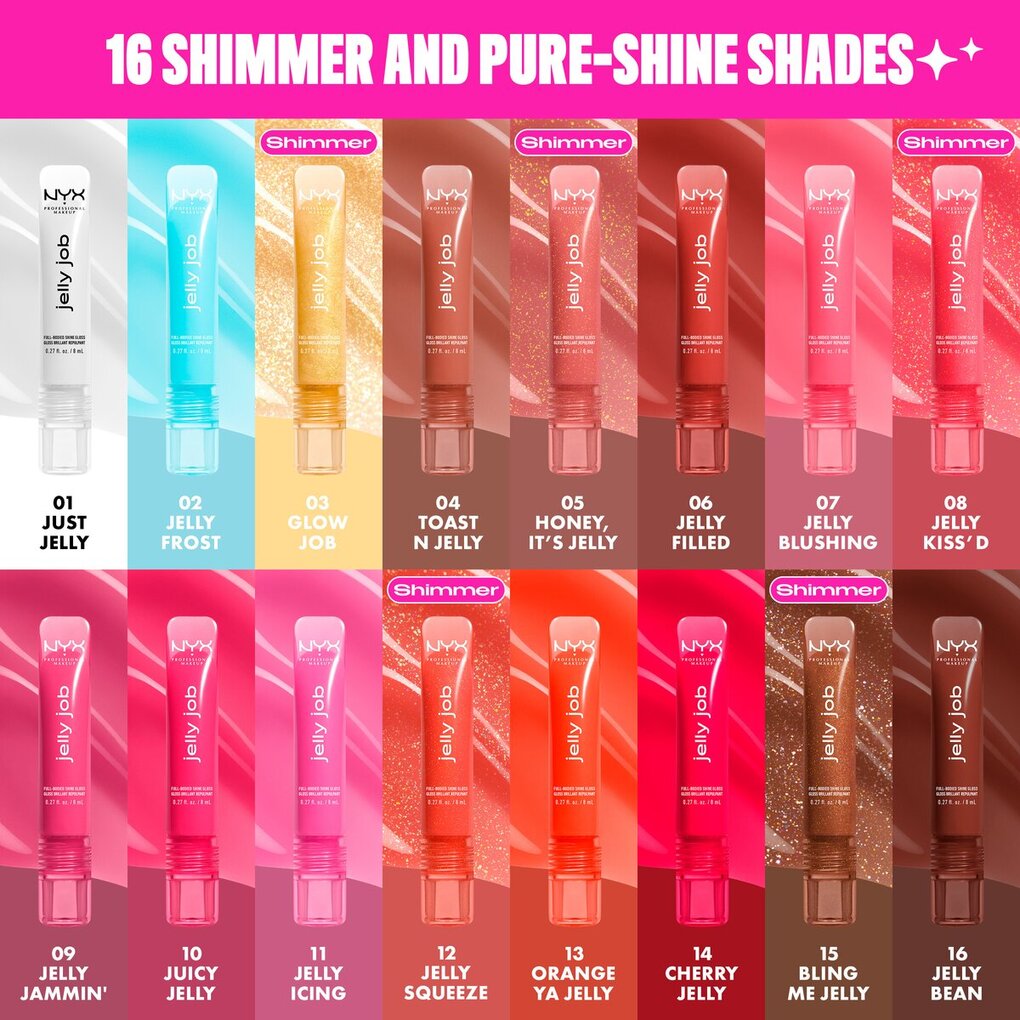 NYX Professional Makeup Jelly Job Cherry Lipgloss