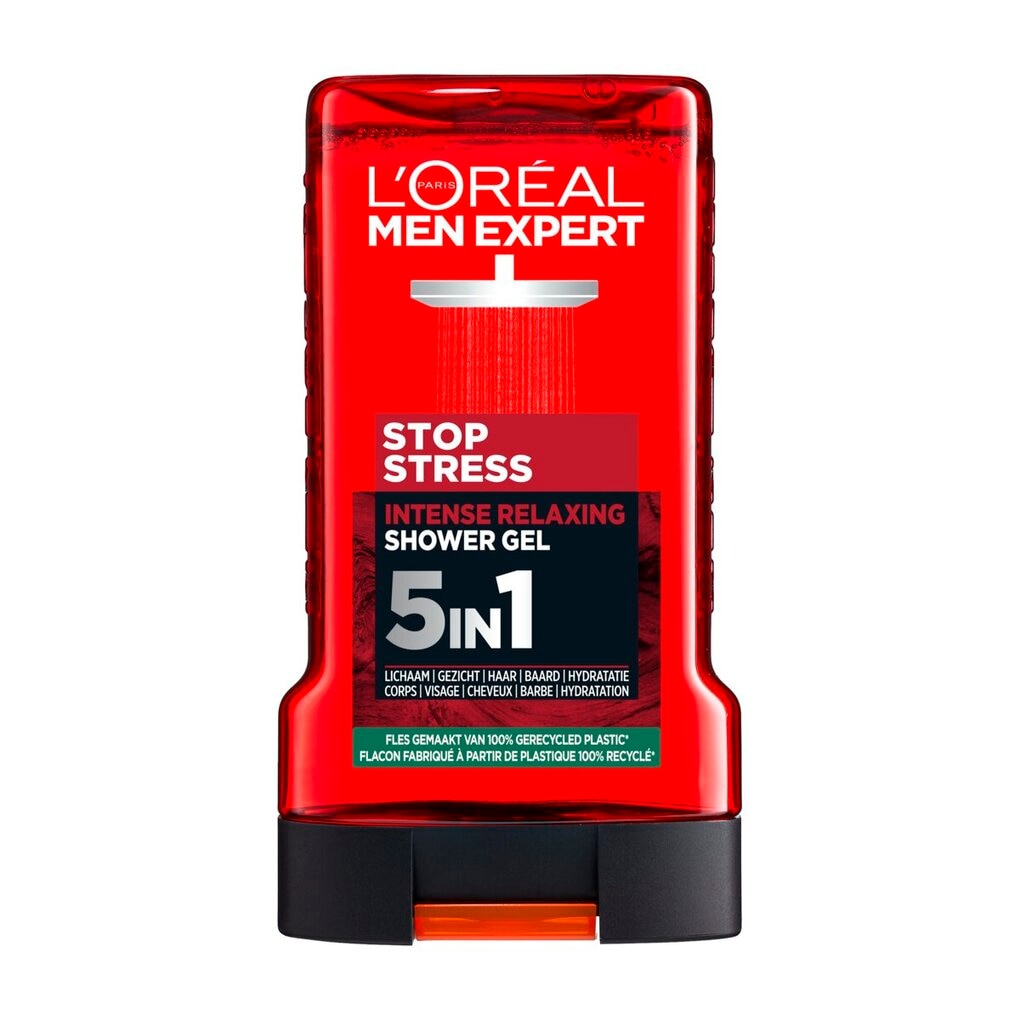L'Oréal Paris Men Expert Stop Stress Intense Relaxing 5-in-1 Showergel L'Oréal Paris Men Expert Stop Stress Intense Relaxing 5-in-1 Showergel