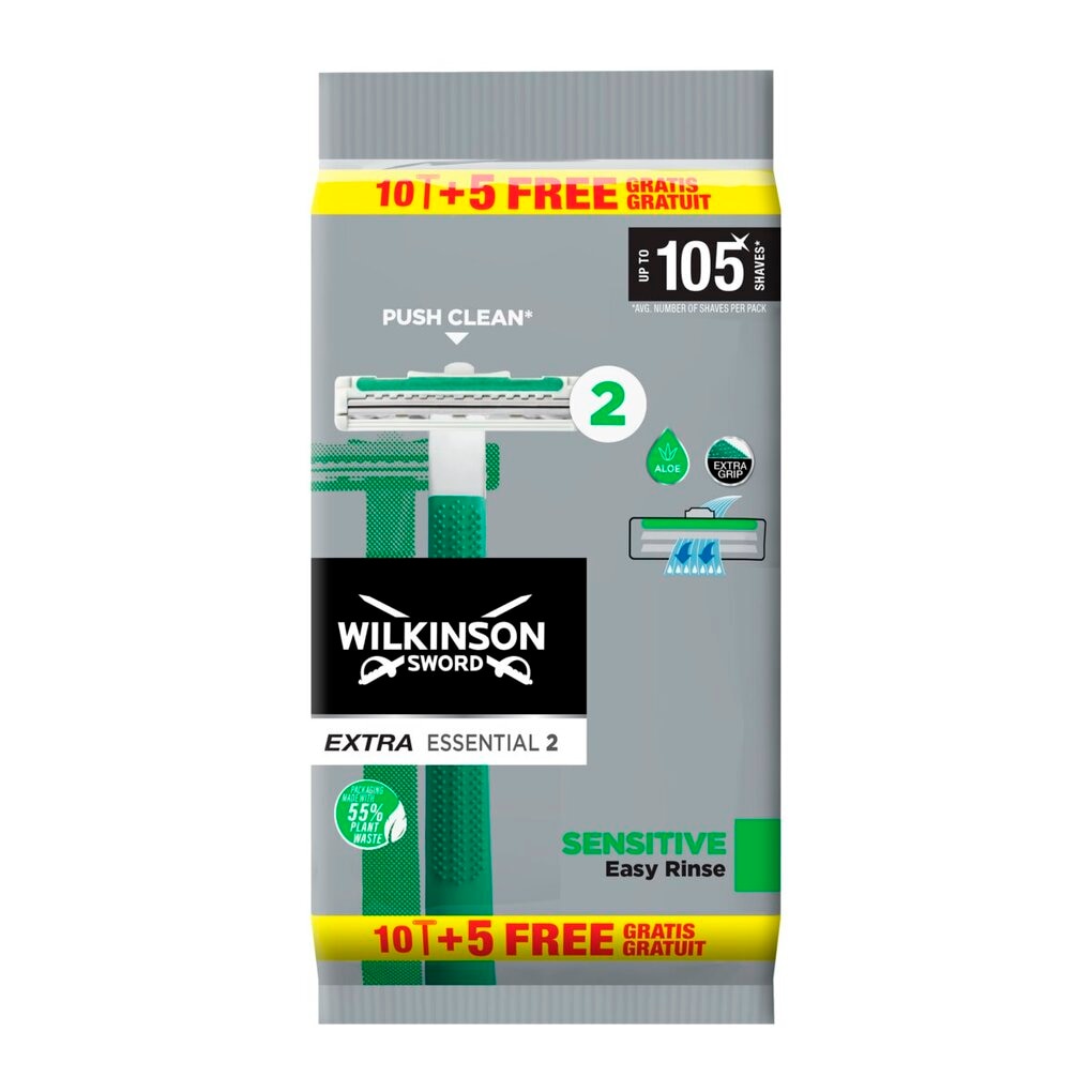 Wilkinson Sword Extra 2 Sensitive Wegwerpscheermesjes