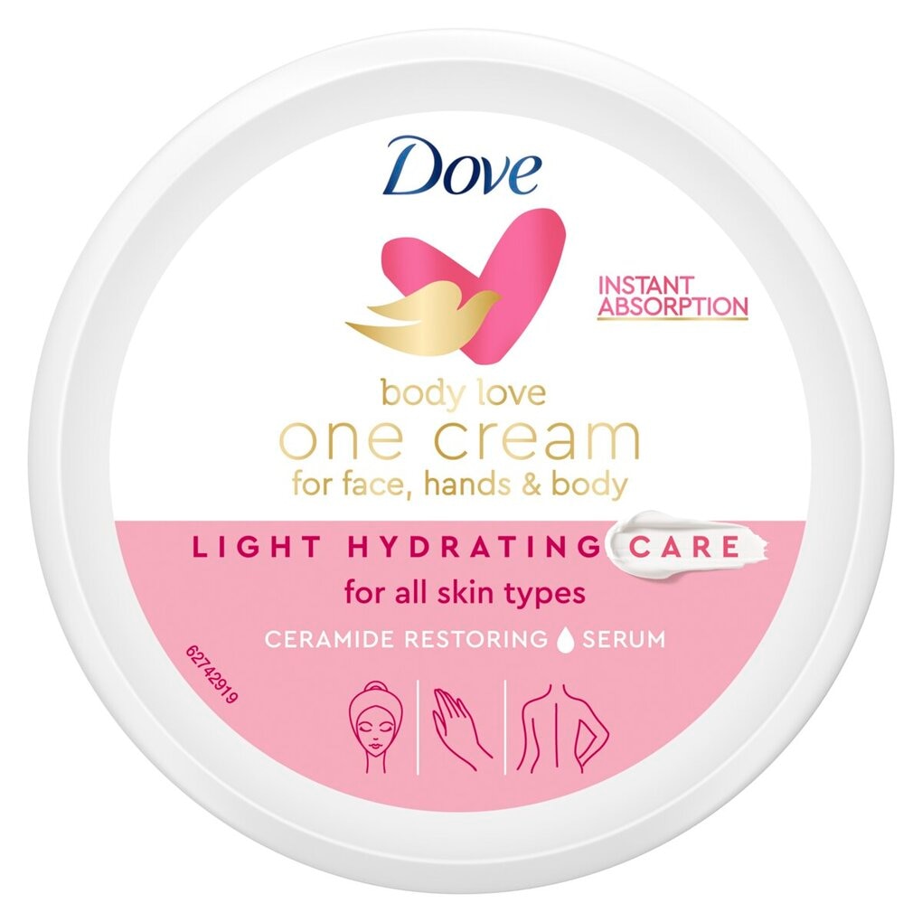 Dove Body Love Light Hydration One Cream