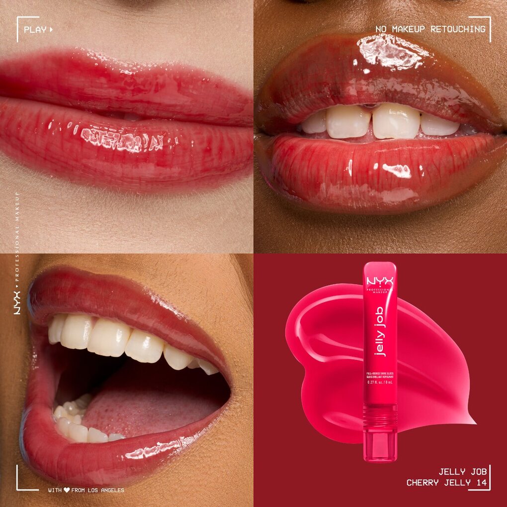NYX Professional Makeup Jelly Job Cherry Lipgloss