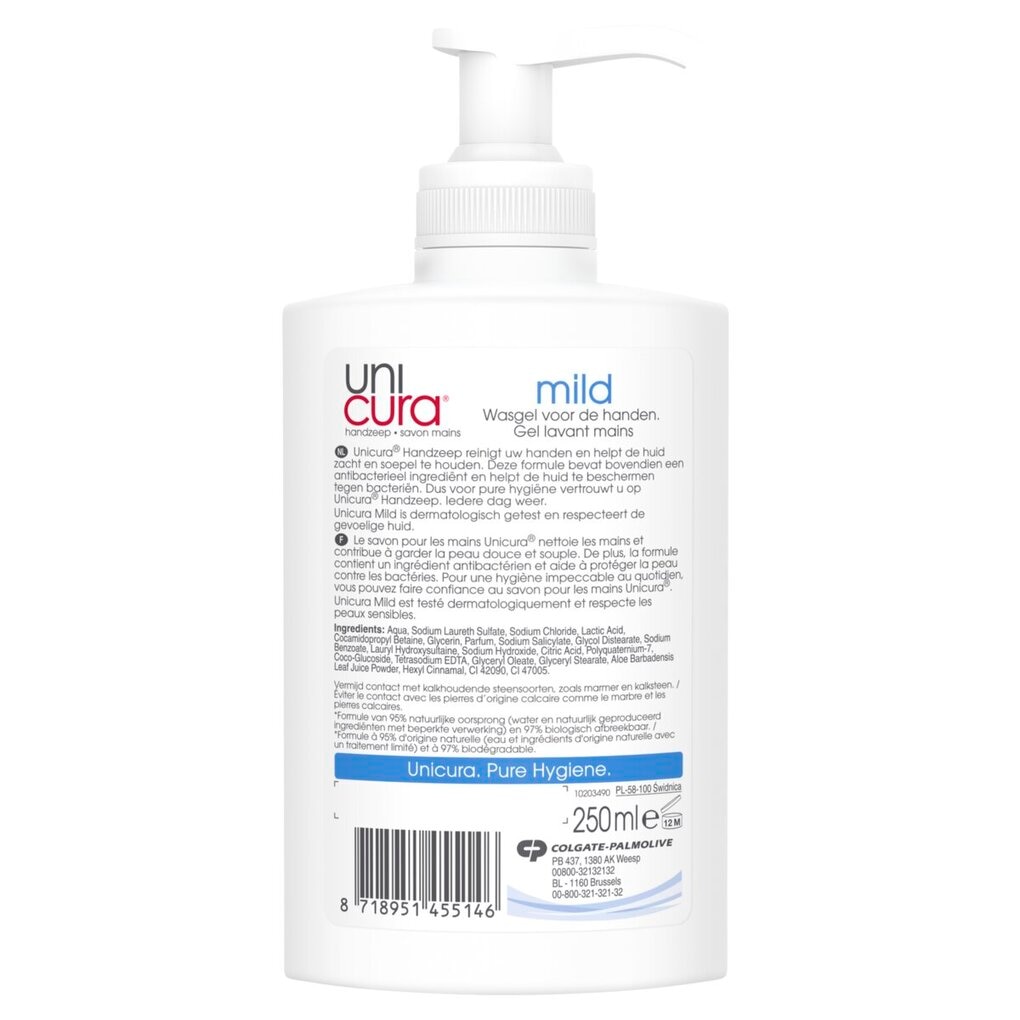 Unicura Mild Antibacteriële Handzeep