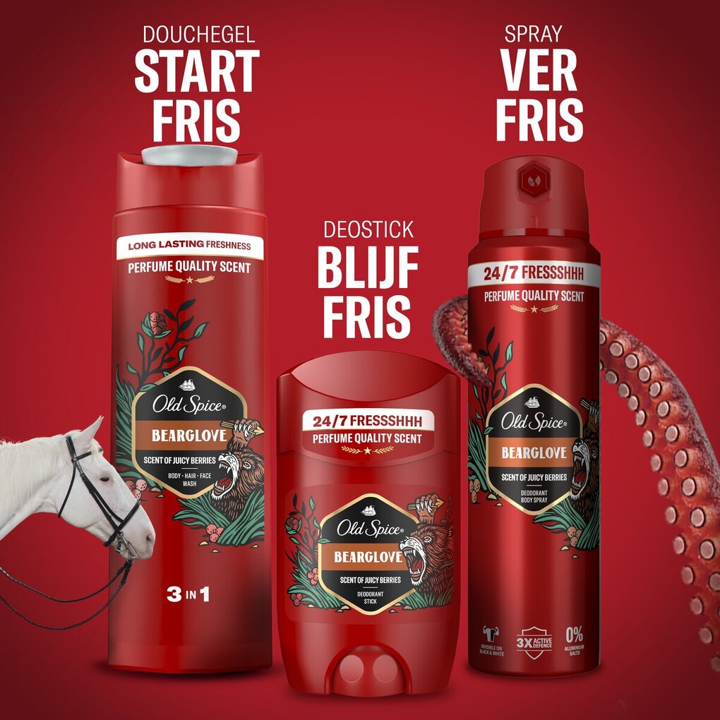 Old Spice Bearglove Deodorant Stick