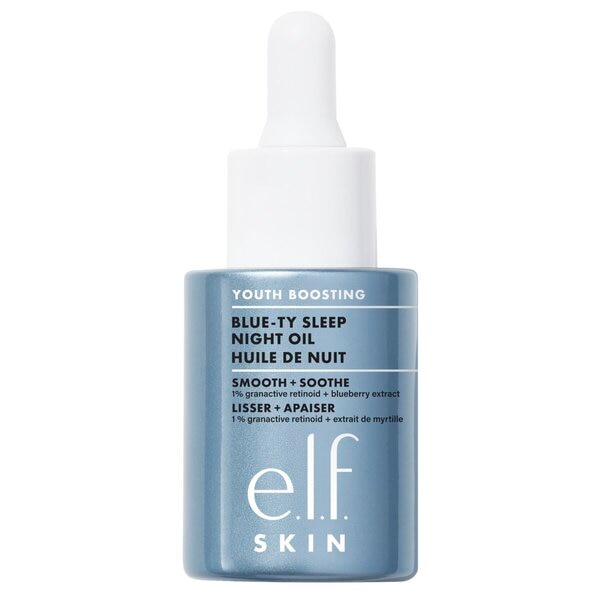 e.l.f. Skin Youth Boosting Blue-Ty Sleep Night Oil