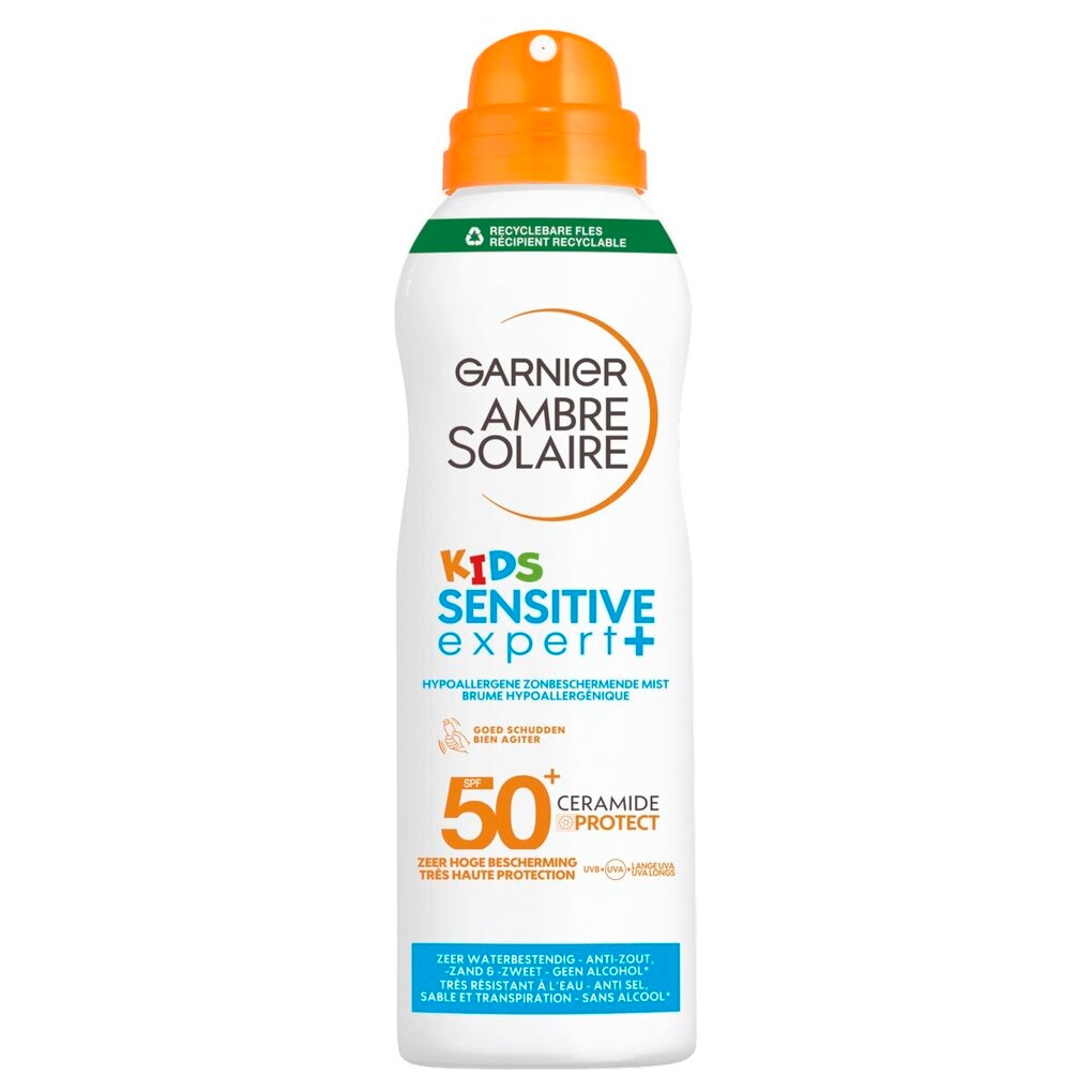 Garnier Ambre Solaire Kids Sensitive Expert+ SPF50+ Zonbeschermende Mist