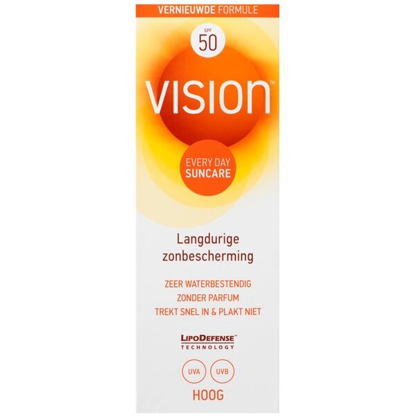 Vision SPF50 Zonnebrandlotion