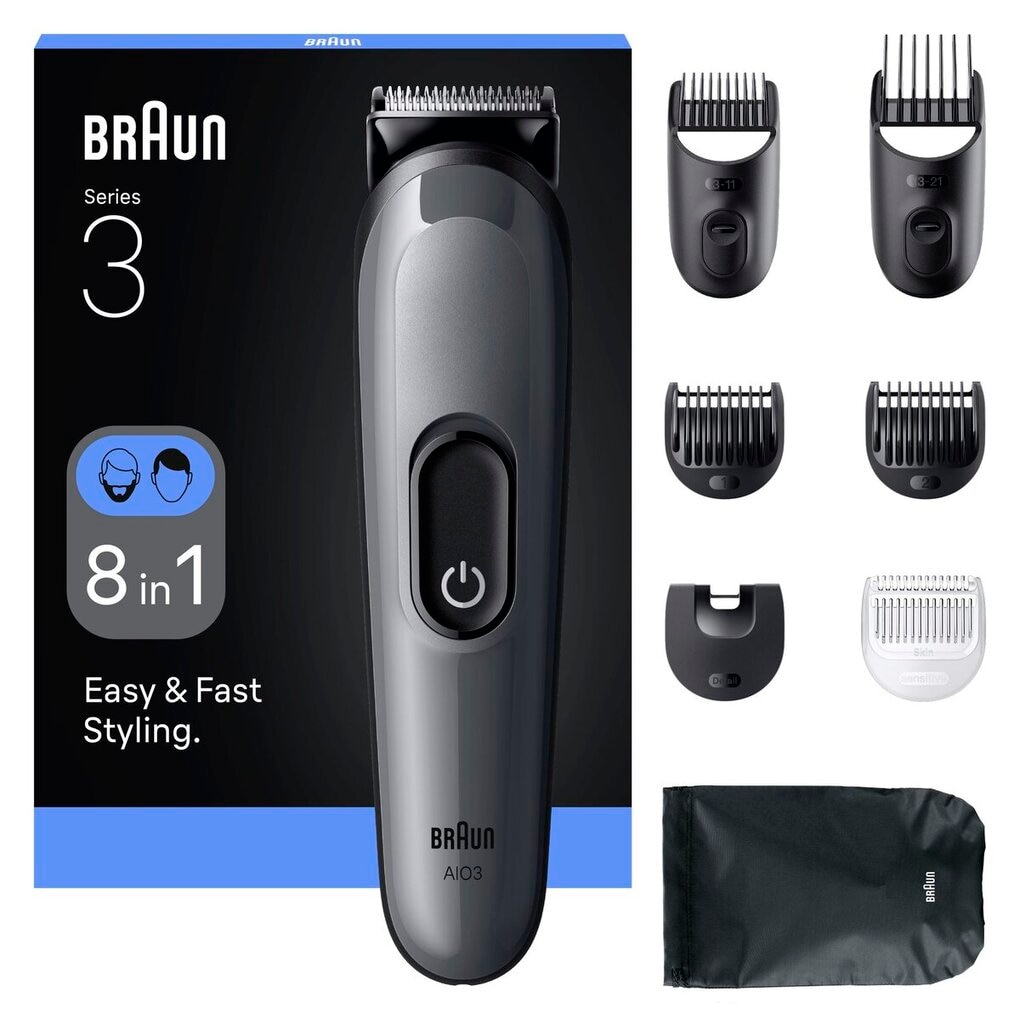 Braun Series 3 MGK3540 8-in-1 Verzorgingsset Braun Series 3 MGK3540 8-in-1 Verzorgingsset