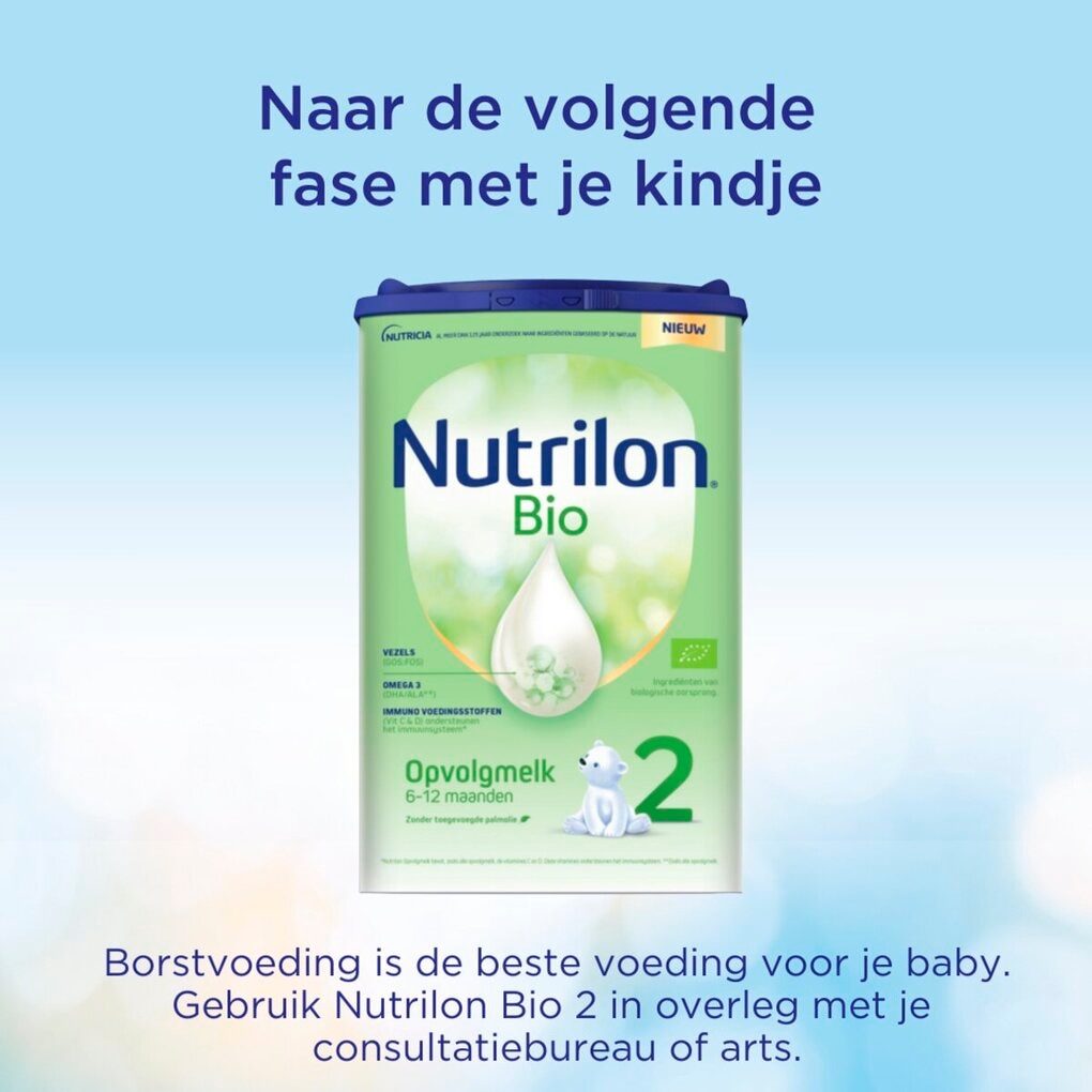 Nutrilon Bio 1 Baby 0-6 Maanden Volledige Zuigelingenvoeding