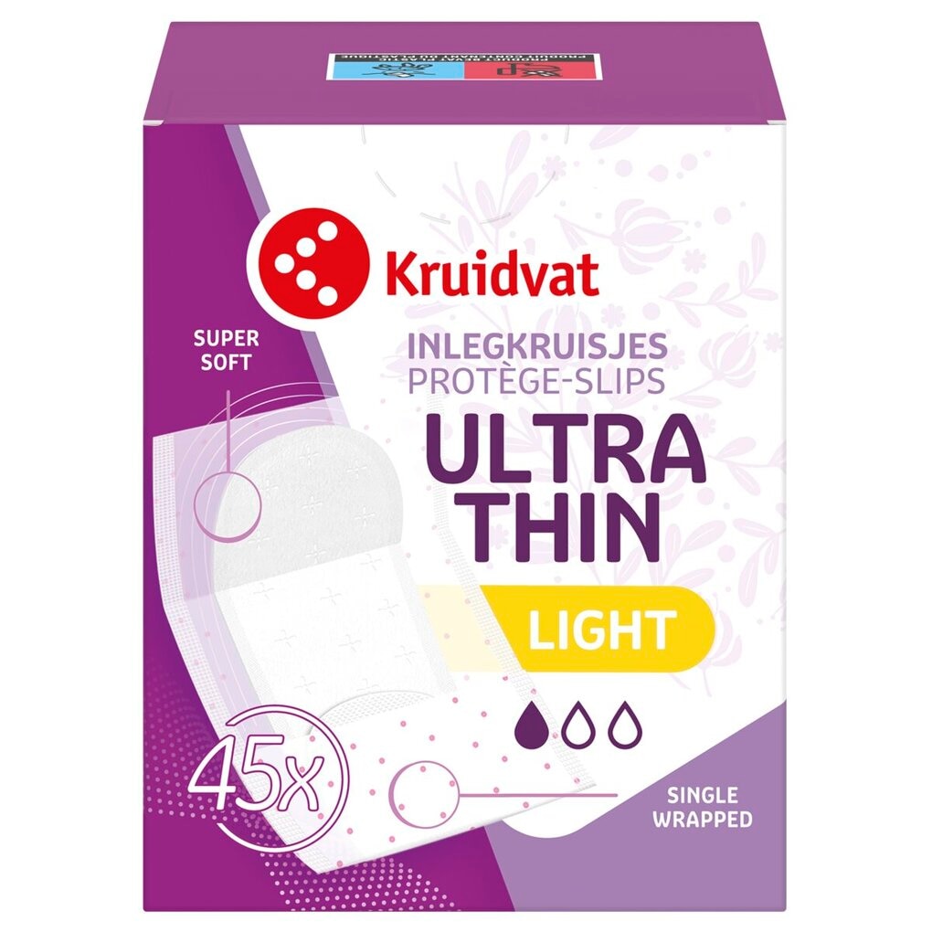 Kruidvat Ultra Thin Light Inlegkruisjes