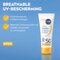 NIVEA Sun Breathable Uv Face Sensitive SPF50+ Zonnecrème
