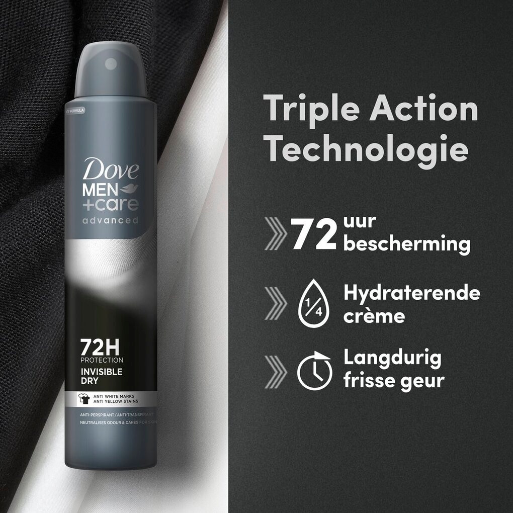 Dove Men+Care Advanced Invisible Dry Antitranspirant Spray