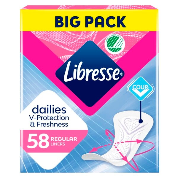Afbeelding van Libresse Regular Inlegkruisjes