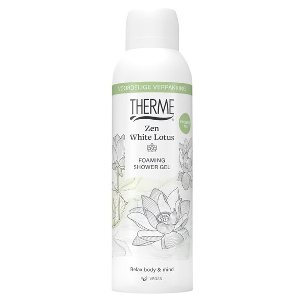 Afbeelding van Therme Zen White Lotus Doucheschuim - 150ml