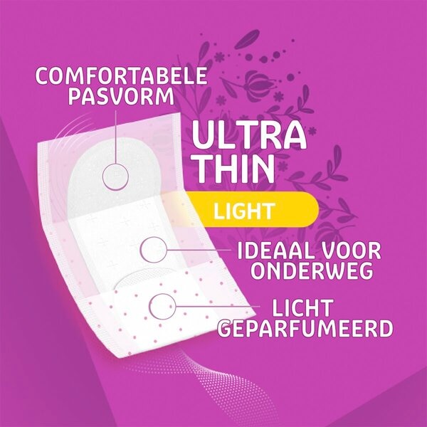 Kruidvat Ultra Thin Light Inlegkruisjes