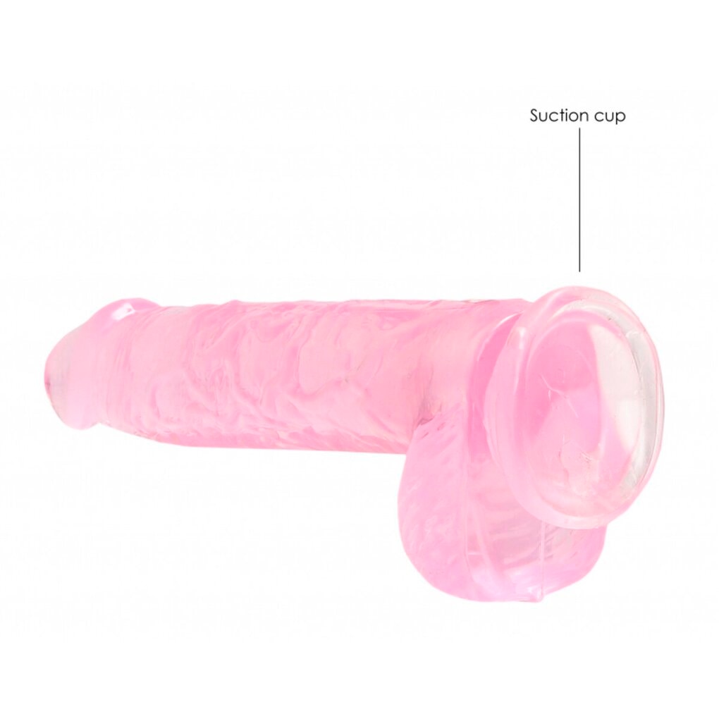 Real Rock Crystal Clear Dildo