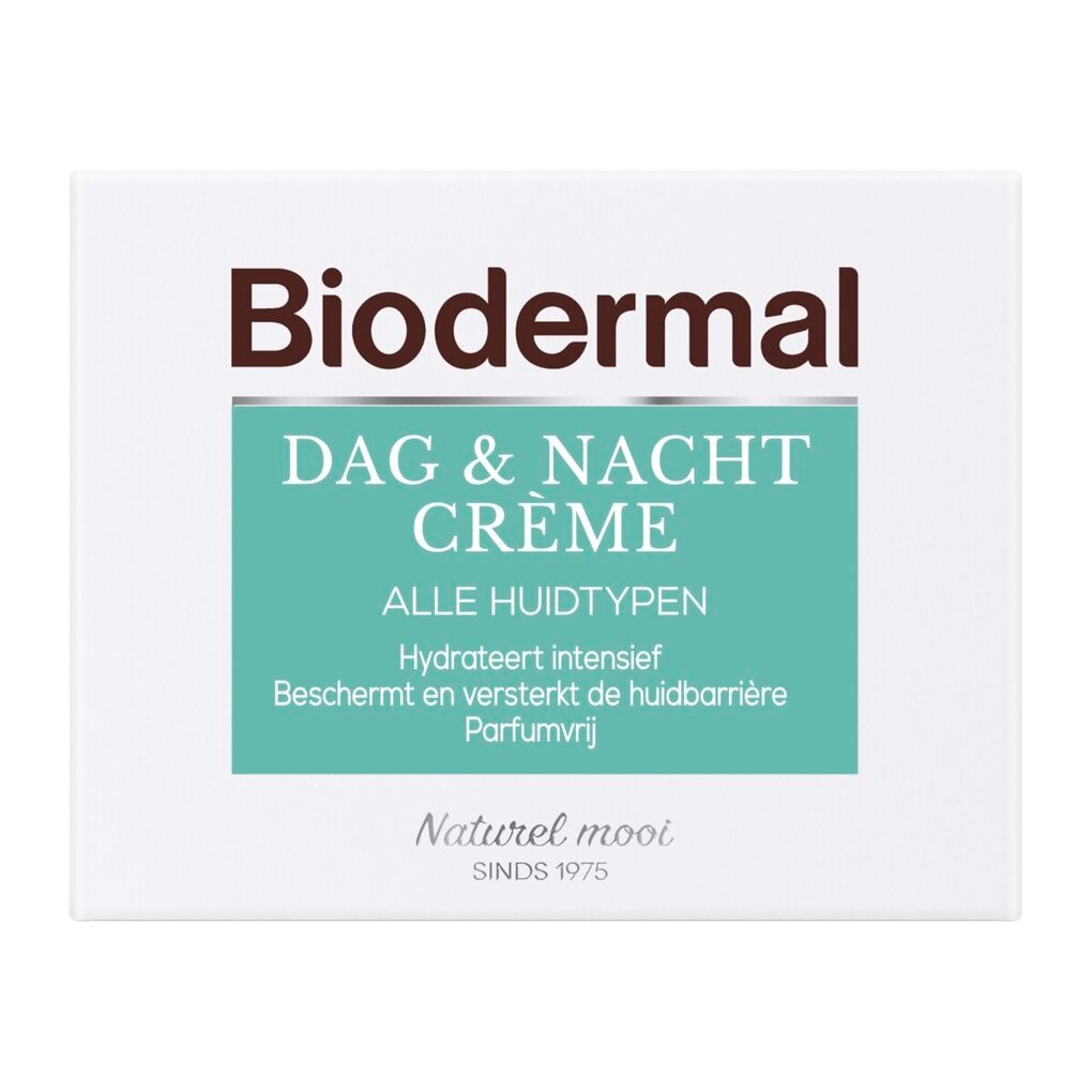 Biodermal Dag & Nachtcrème voor alle Huidtypen