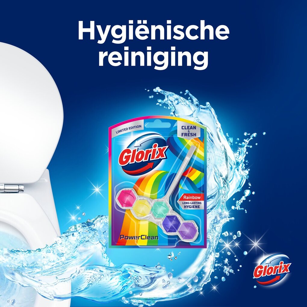Glorix Rainbow Power Toiletblok
