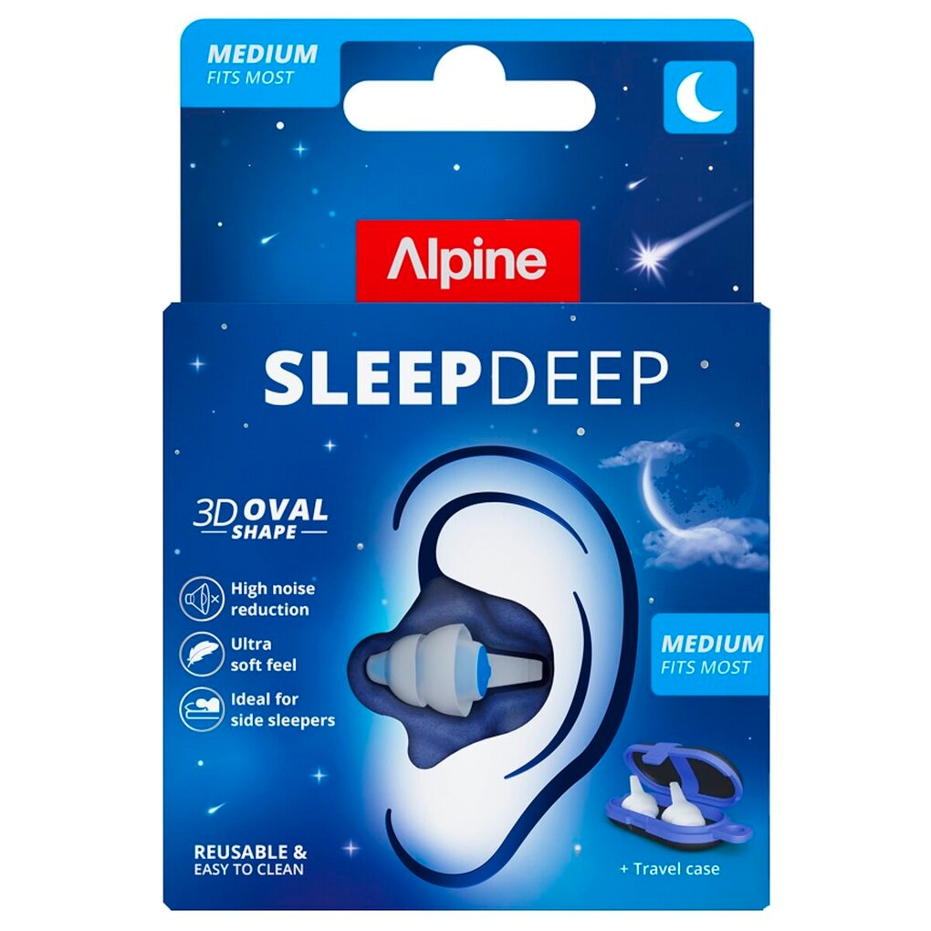 Alpine SleepDeep Medium Oordoppen Alpine SleepDeep Medium Oordoppen