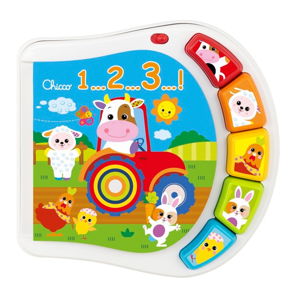 Chicco Counting Farm Boek