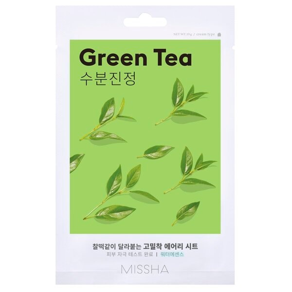 Missha Airy Fit Green Tea Sheet Mask