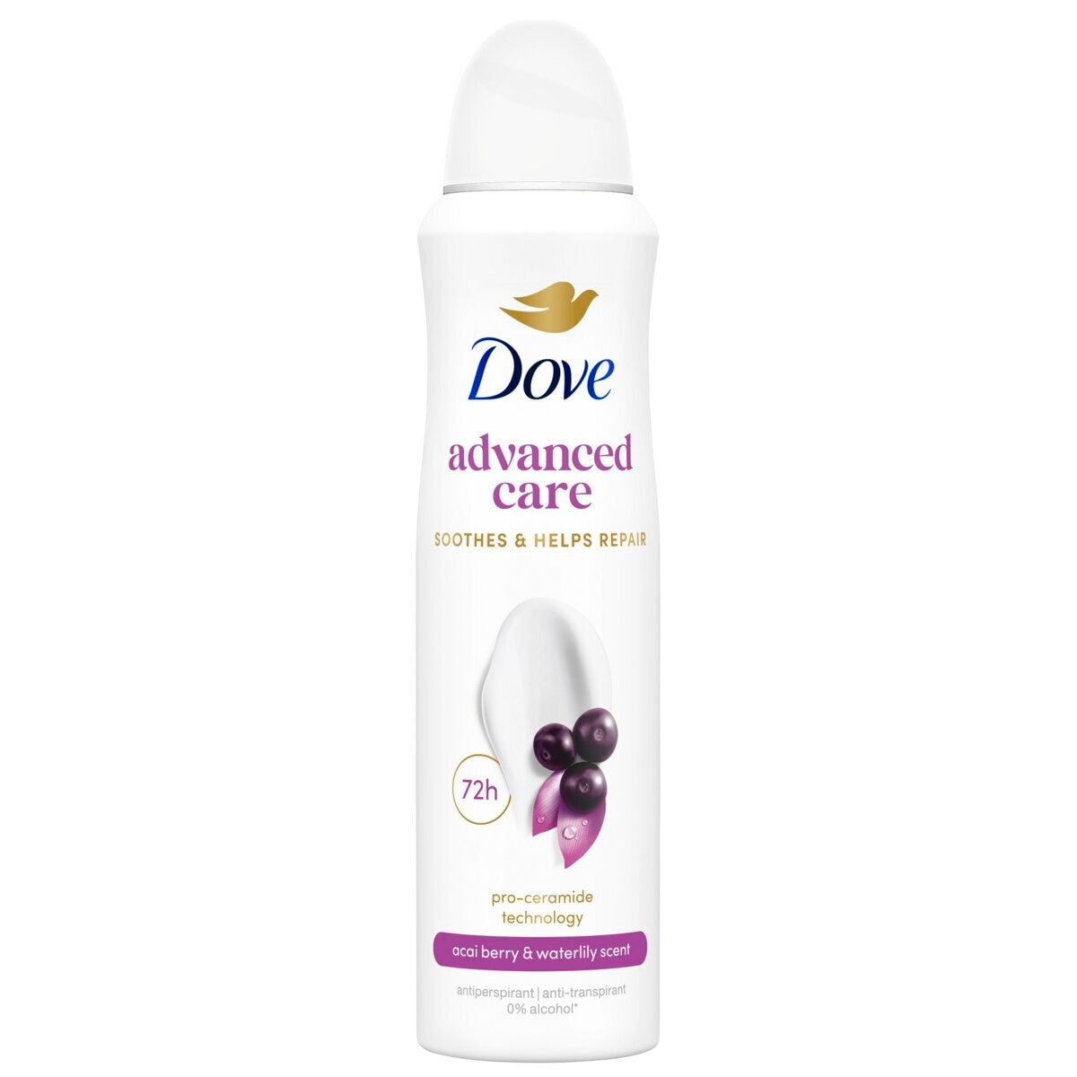 Afbeelding van Dove Advanced Care Deodorant Spray Acai Berry&Waterlily - 150 ml