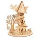 Halloween 3D DIY Houten Spookhuis