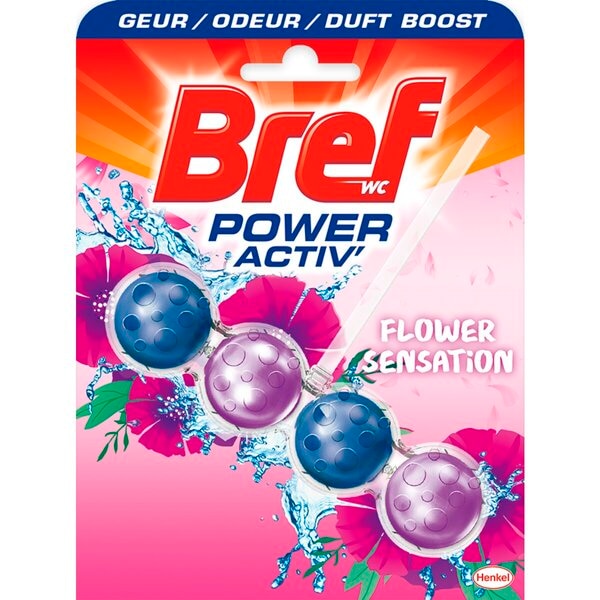 Bref Power Activ' Flower Sensation Toiletblok