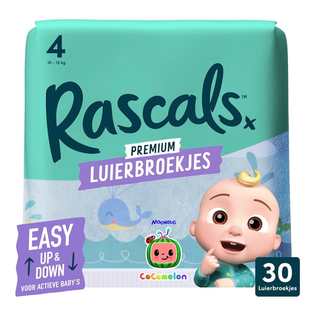 Rascals Maat 4 Cocomelon Luierbroekjes