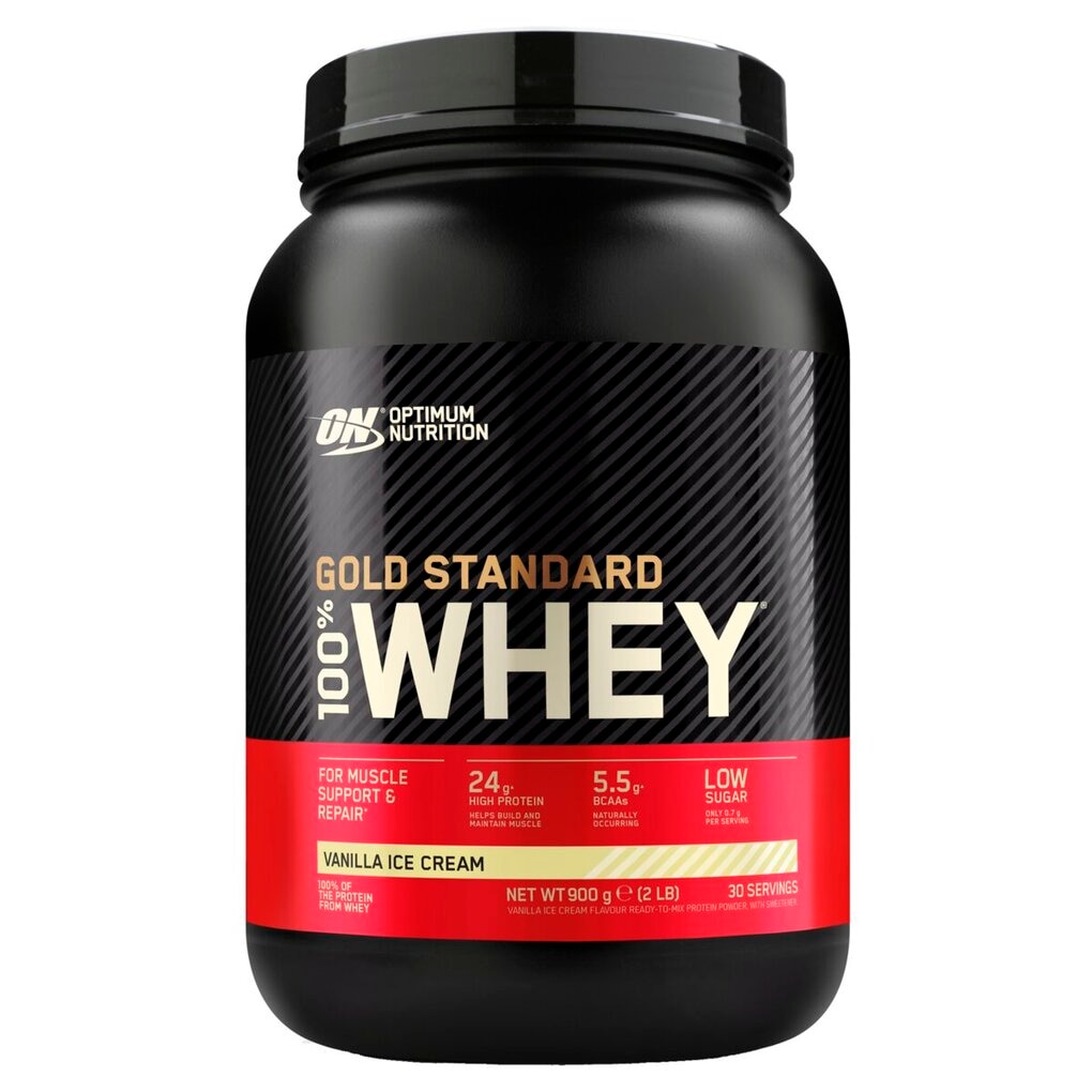 Optimum Nutrition Gold Standard Vanilla Ice Cream 100% Whey Protein Powder