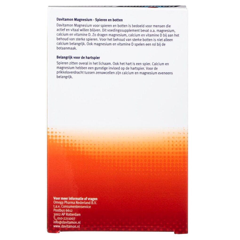 Davitamon Magnesium voor Spieren en Botten Tabletten