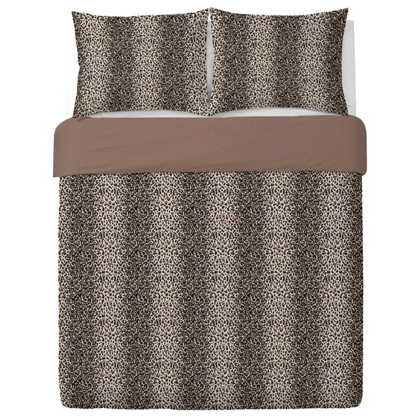 From PB With Love Velours Dekbedovertrek met Panterprint