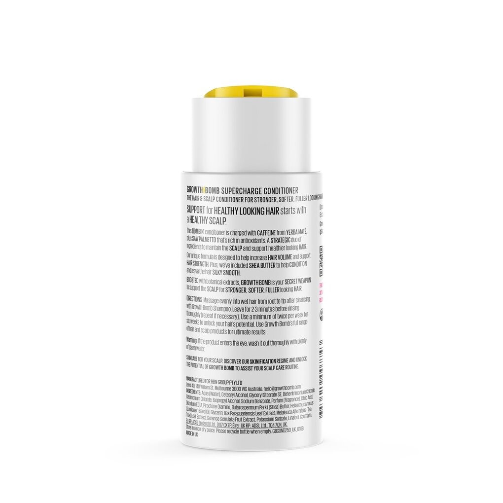 Growth Bomb Silky, Soft & Strong Supercharge Conditioner