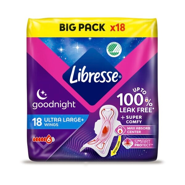 Libresse Ultra Goodnight Maandverband