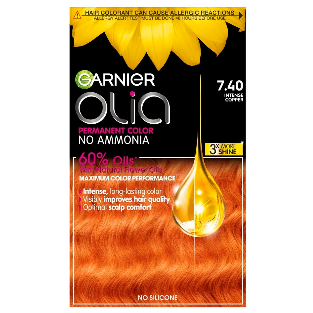 Garnier Olia 7.40 Intens Koper Permanente Haarkleuring
